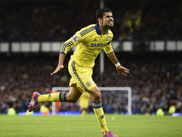 Striker Chelsea Diego Costa Cetak Rekor Gol Tercepat Liga Inggris Musim Ini!
